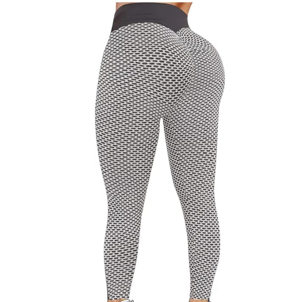 Leggings push-up Amazon Size: M Color: gray - Picture 2 of 5